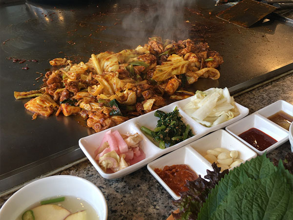 경산시 우미관 닭갈비 철판구이