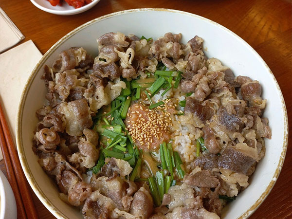 경산시 초원댁 우삼겹