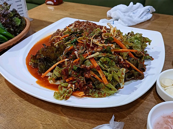 경산시 서울족발센타 쟁반국수