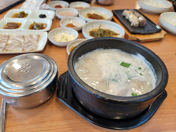 경산시 청암순대 대표 음식