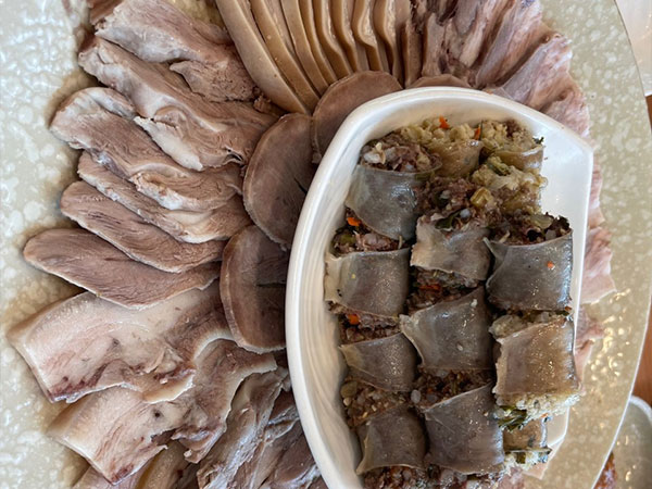 경산시 청암순대 순대