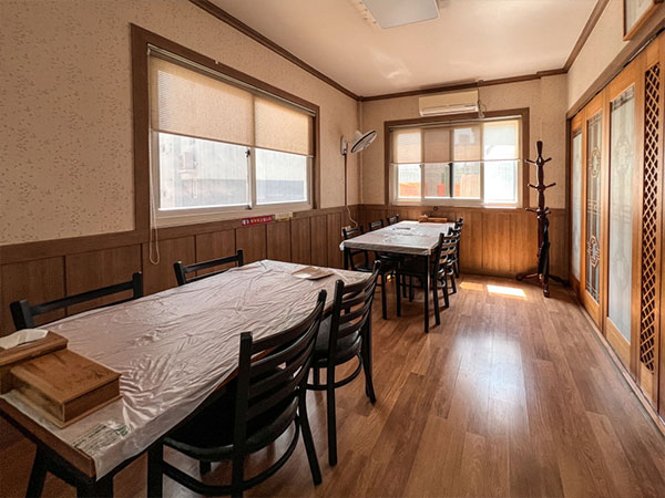 경산시 기와집 찜 식당 내부 인테리어