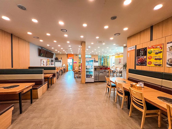 경산시 누리마을감자탕 진량점 내부 인테리어