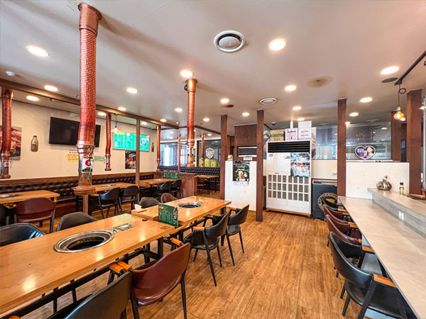 경산시 돈토리 숯불갈비 옥산점 내부 인테리어