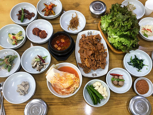 경산시 이화참순대 대표 음식