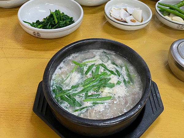 경산시 이화참순대 국밥