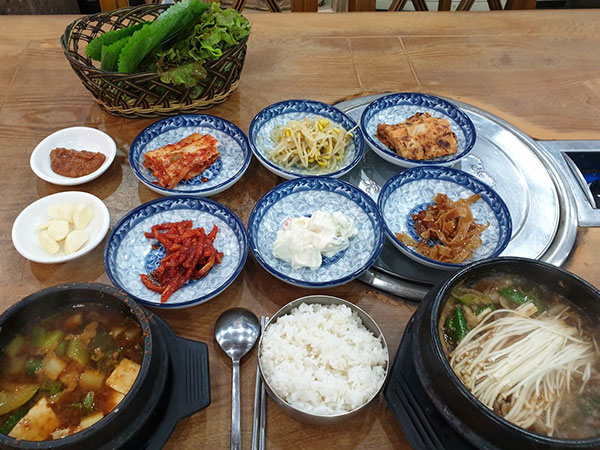 경산시 오복식당 대표 음식