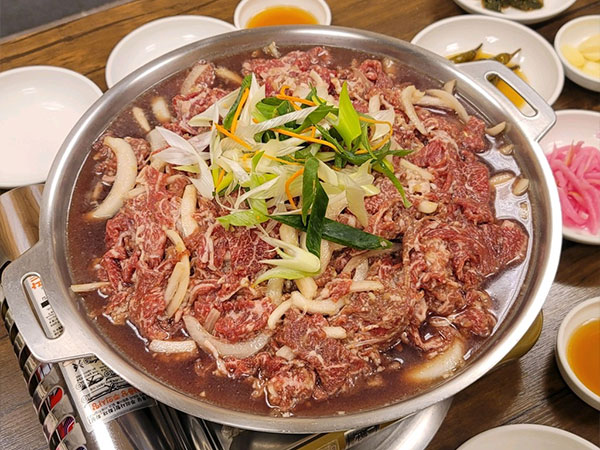 영주시 서부불고기 대표 음식