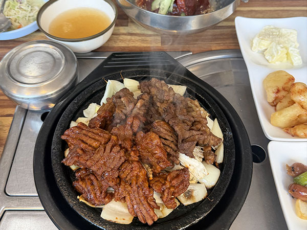 영주시 황토골 본점 대표 음식