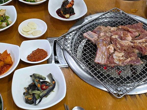 영주시 잔디밭숯불 본점 대표 음식