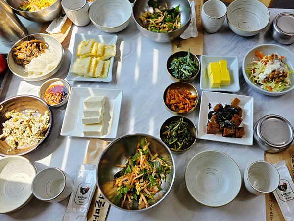 영주시 너른마당 대표 음식