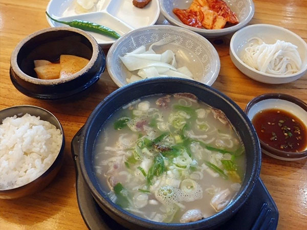 영천시 희락식당 대표 음식