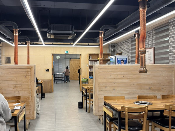 영천시 영양숯불갈비 도남점 내부 인테리어