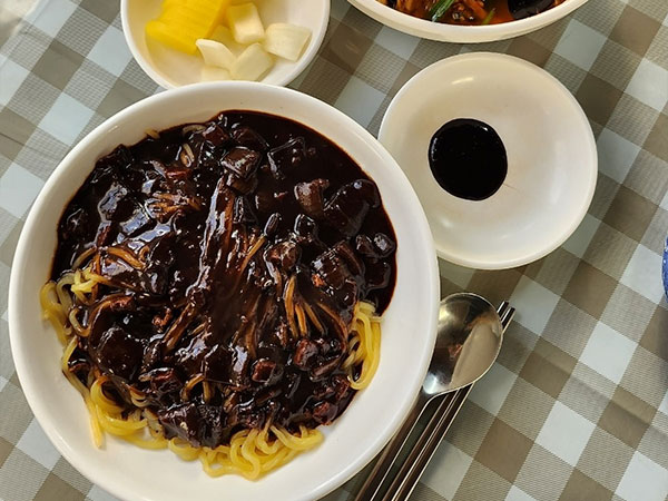 영천시 미성칼국수 대표 음식