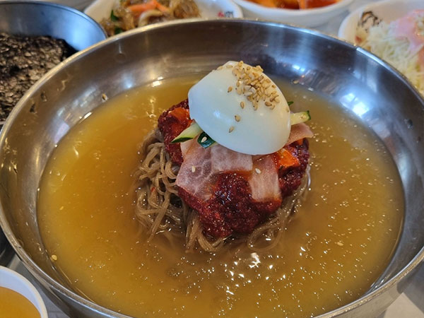 영천시 정코다리 영천은해사점 냉면