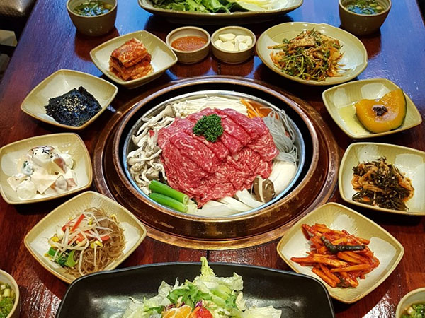 사리원면옥 런치세트