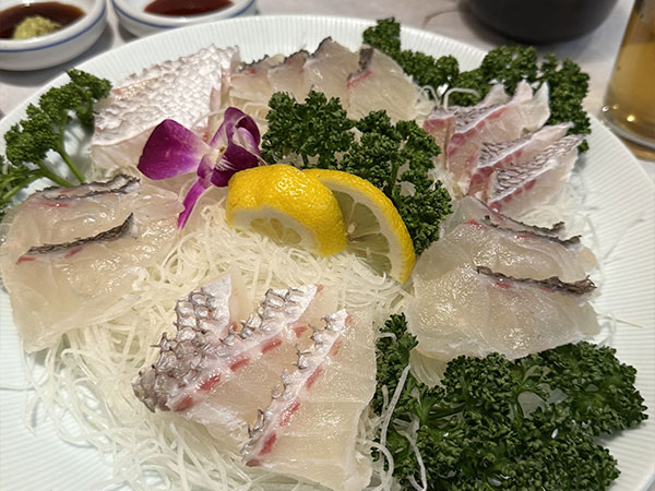 유정초밥 사시미