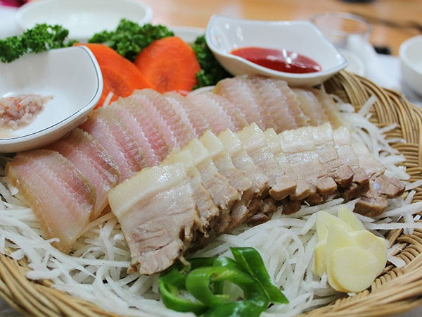 매일회관 홍어삼합