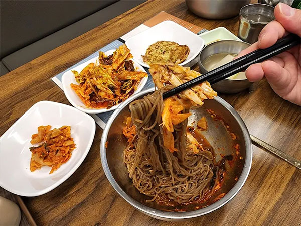 종로구 산골막국수 대표 음식