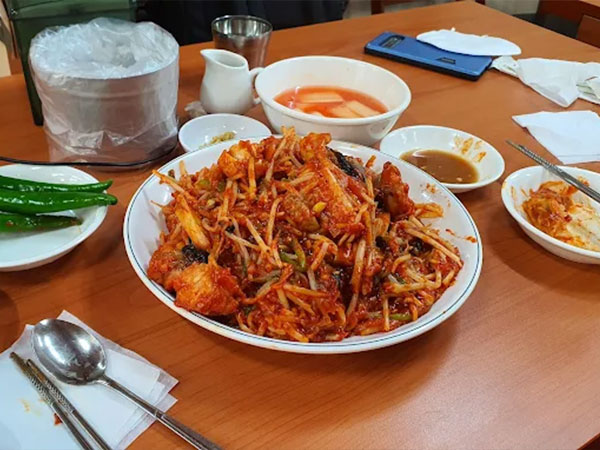 종로구 옛날집 낙원아구찜 대표 음식