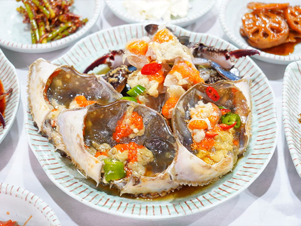 딴뚝통나무집 게장