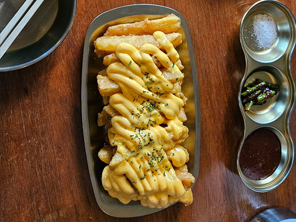 만수통닭 수성못본점 감자튀김