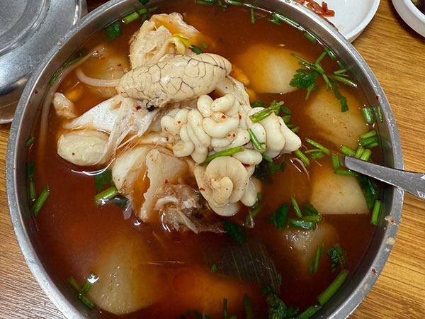 청학식당 대구탕